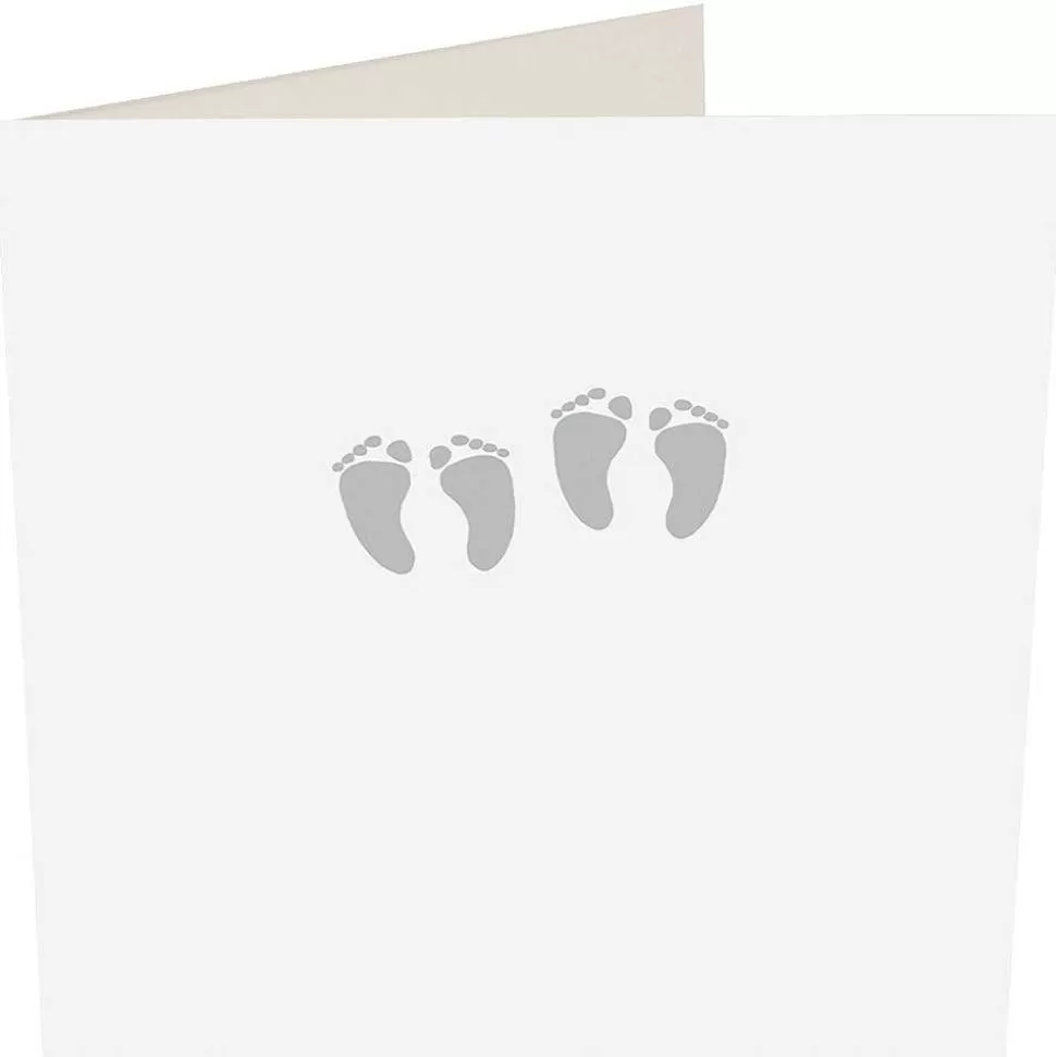 Clearance Baby Feet New Baby Card For Twins New Baby Cards