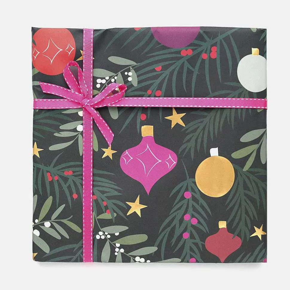 Best Sale Baubles In Branches Christmas Wrapping Paper Christmas Gift Wrap