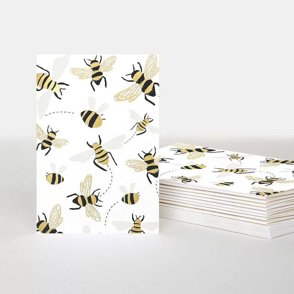 New Bees Blank Notecards Pack Of 10 Blank Notecards Packs