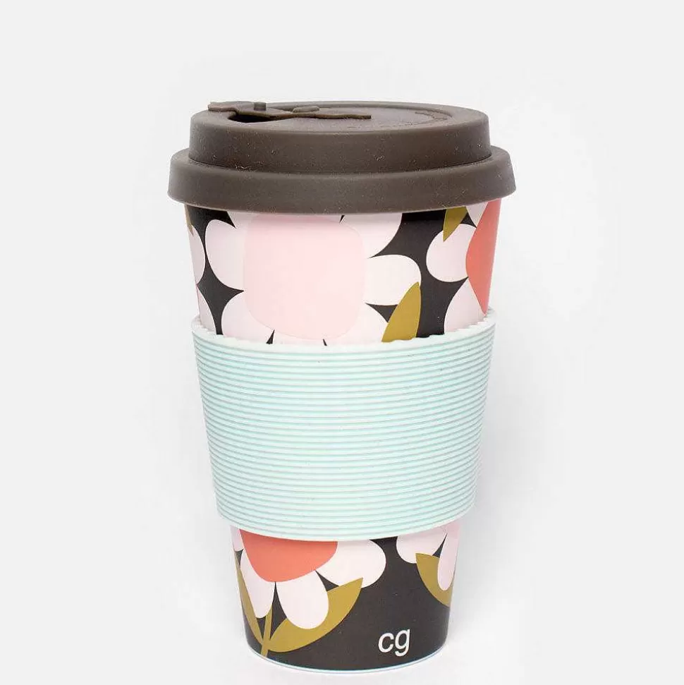 Clearance Big Flower Eco Travel Mug Drinkware