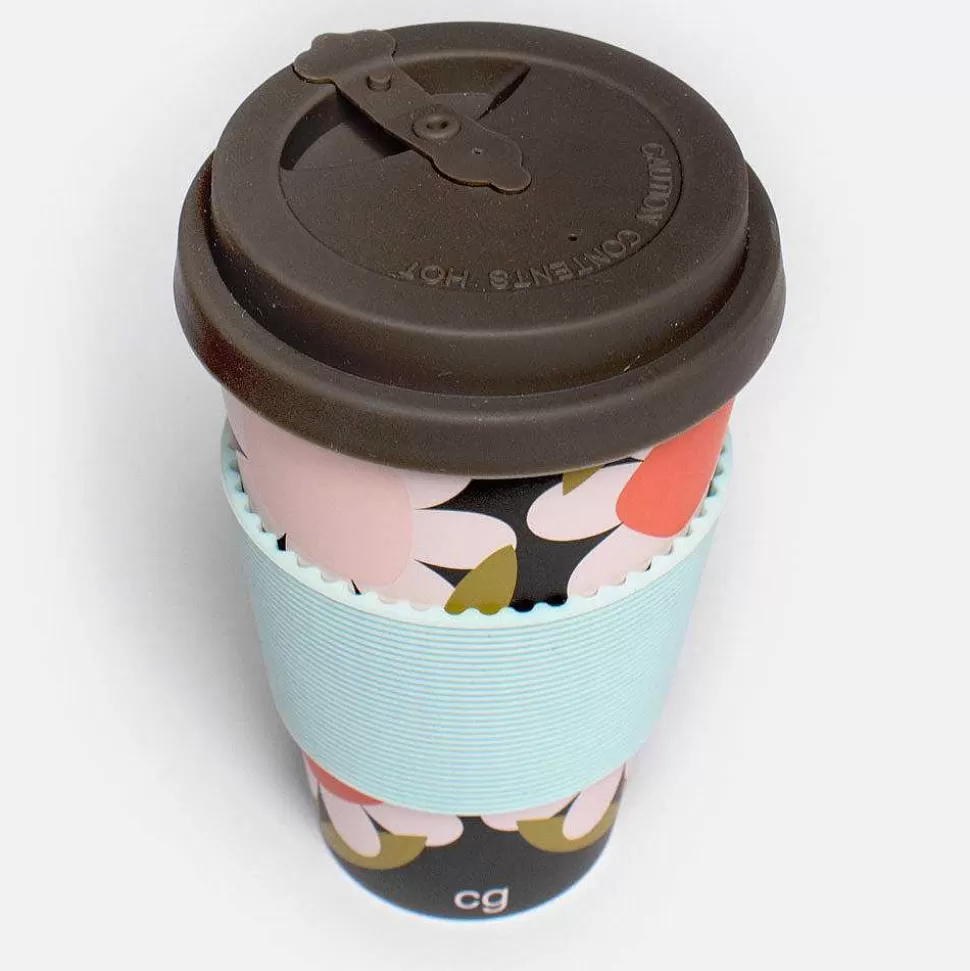 Clearance Big Flower Eco Travel Mug Drinkware