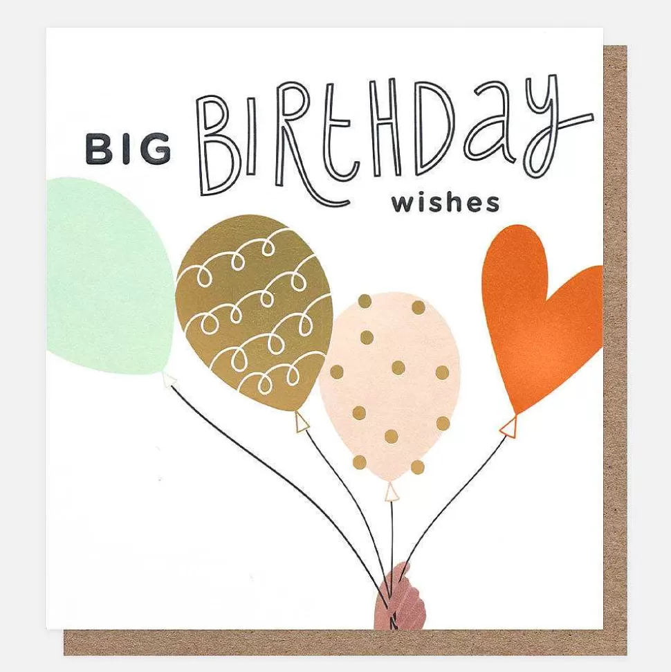 Best Big Wishes Balloons Birthday Card For Them