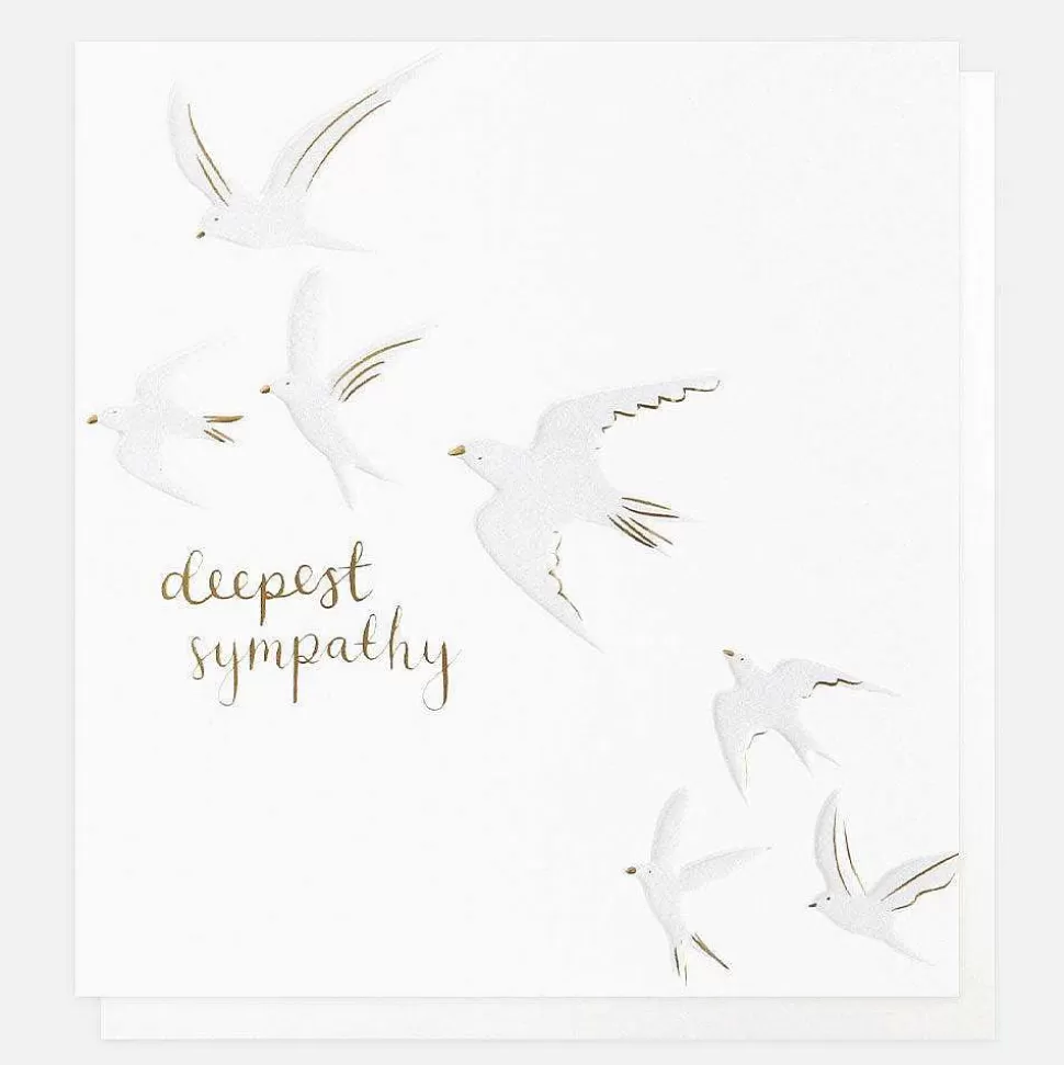 Hot Birds Deepest Sympathy Card Sympathy Cards