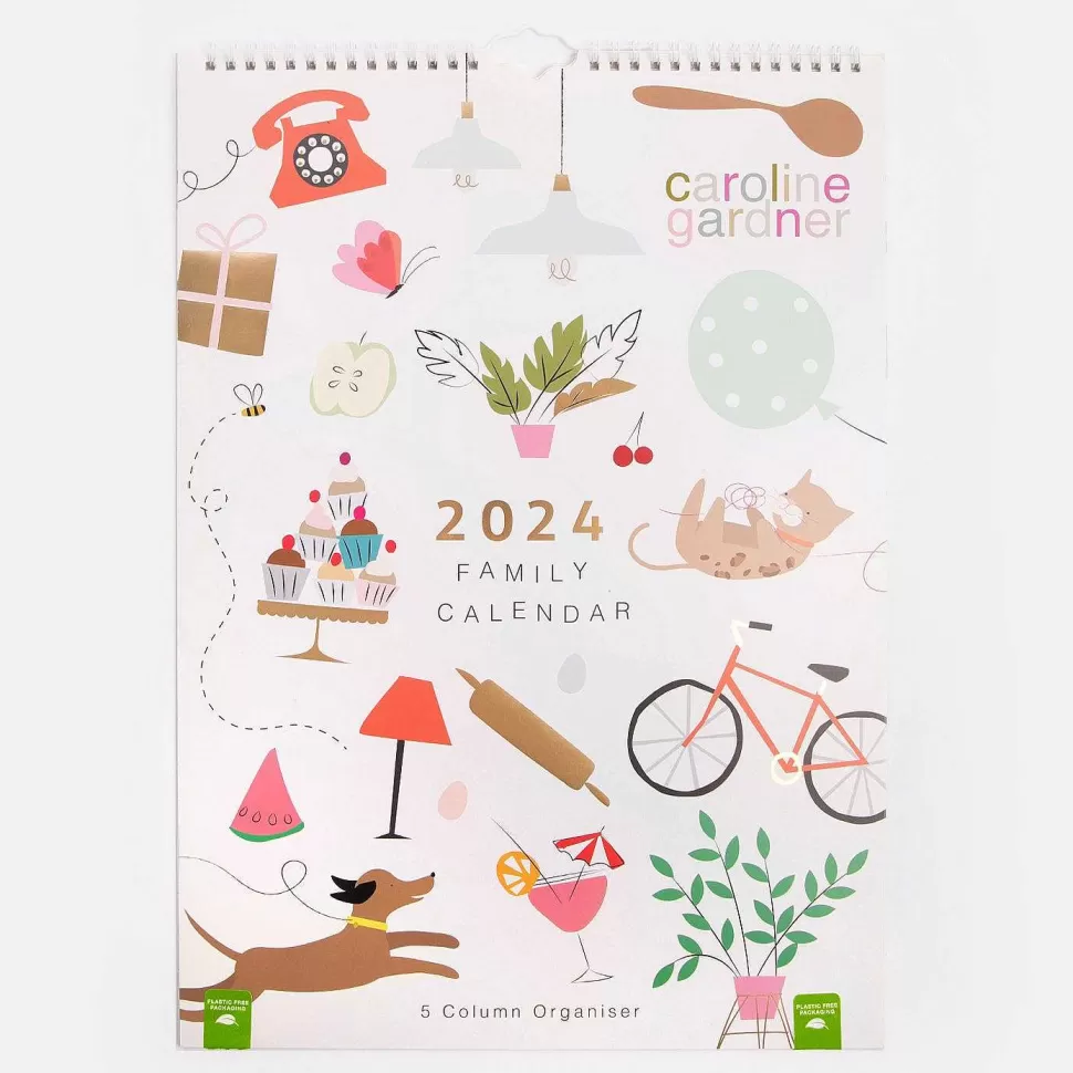 Sale Bits & Bobs 2024 A3 Family Calendar Calendars & Diaries