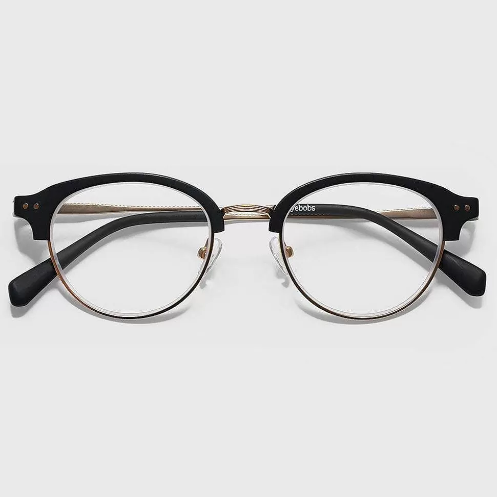 Outlet Black 'Dial Up' Reading Glasses Glasses