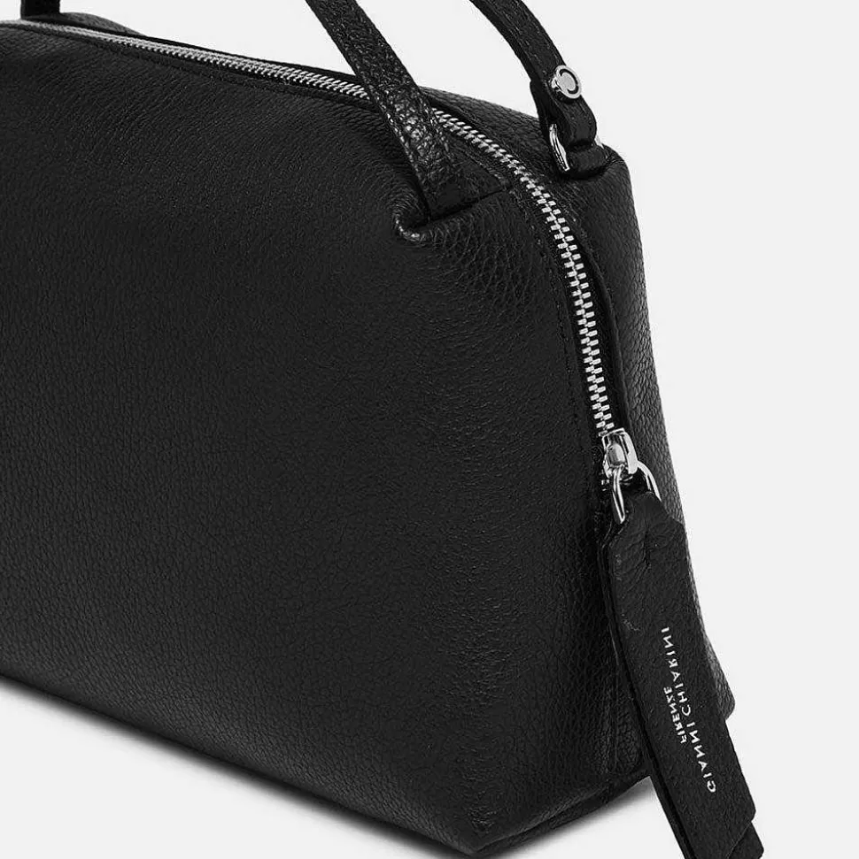 Outlet Black Leather Large Alifa Bag Handbags