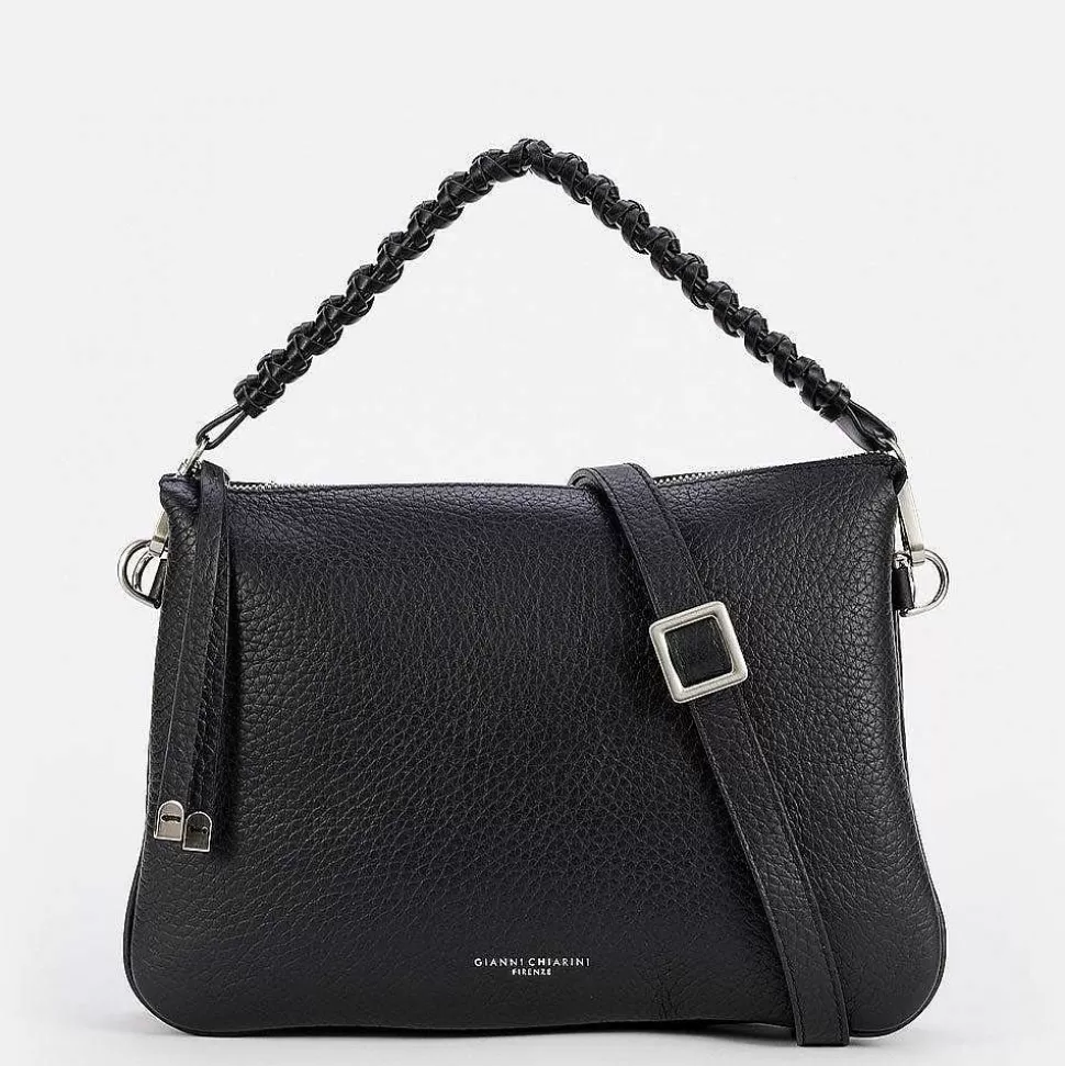 Store Black Leather Large Mia Bag Handbags