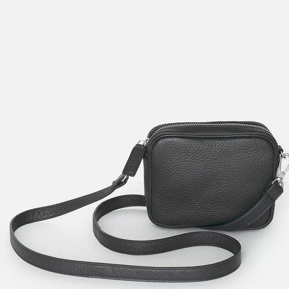 Cheap Black Leather Mini Camera Bag Shoulder Bags