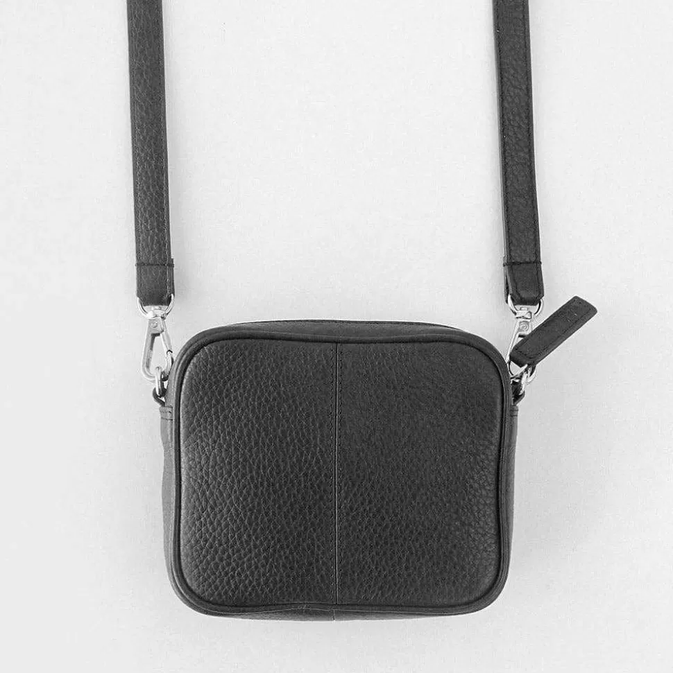 Cheap Black Leather Mini Camera Bag Crossbody Bags