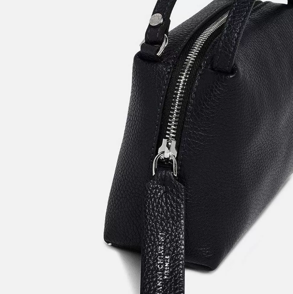 Cheap Black Leather Small Alifa Bag Crossbody Bags