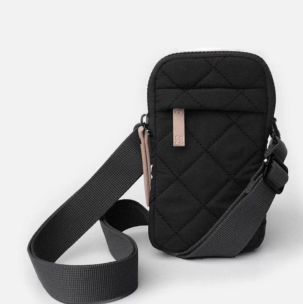 Online Black Quilted Phone Pouch Bag Phone Pouch Bags