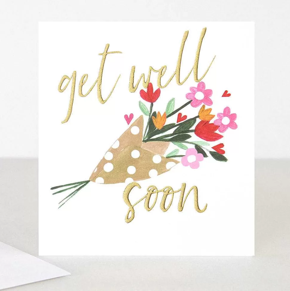 Fashion Bouquet Get Well Soon Card Get Well Soon Cards