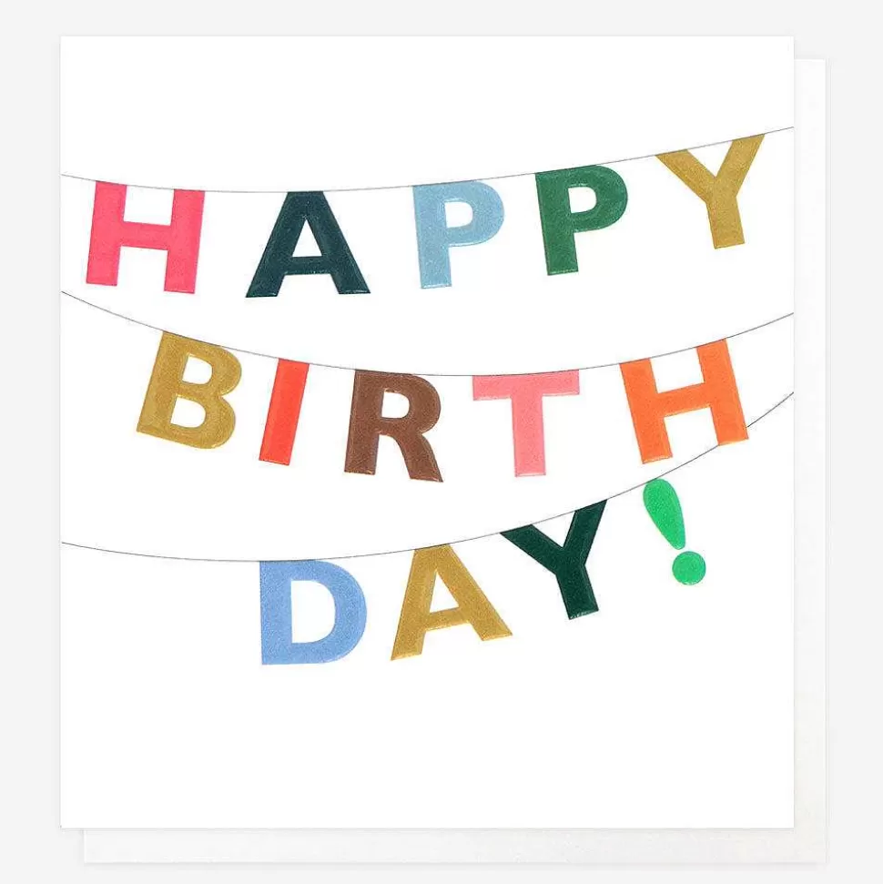 Discount Bunting Happy Birthday Card For Her