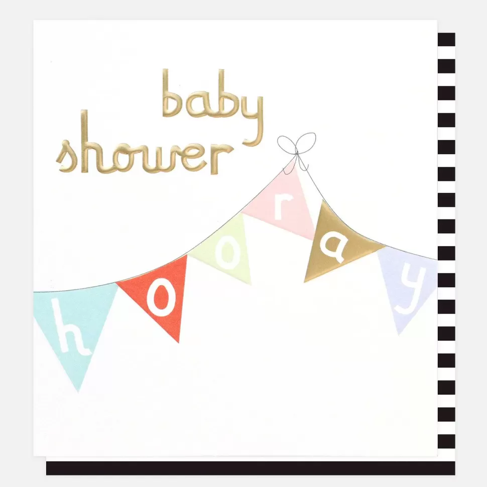 New Bunting New Baby Card Baby Shower Cards