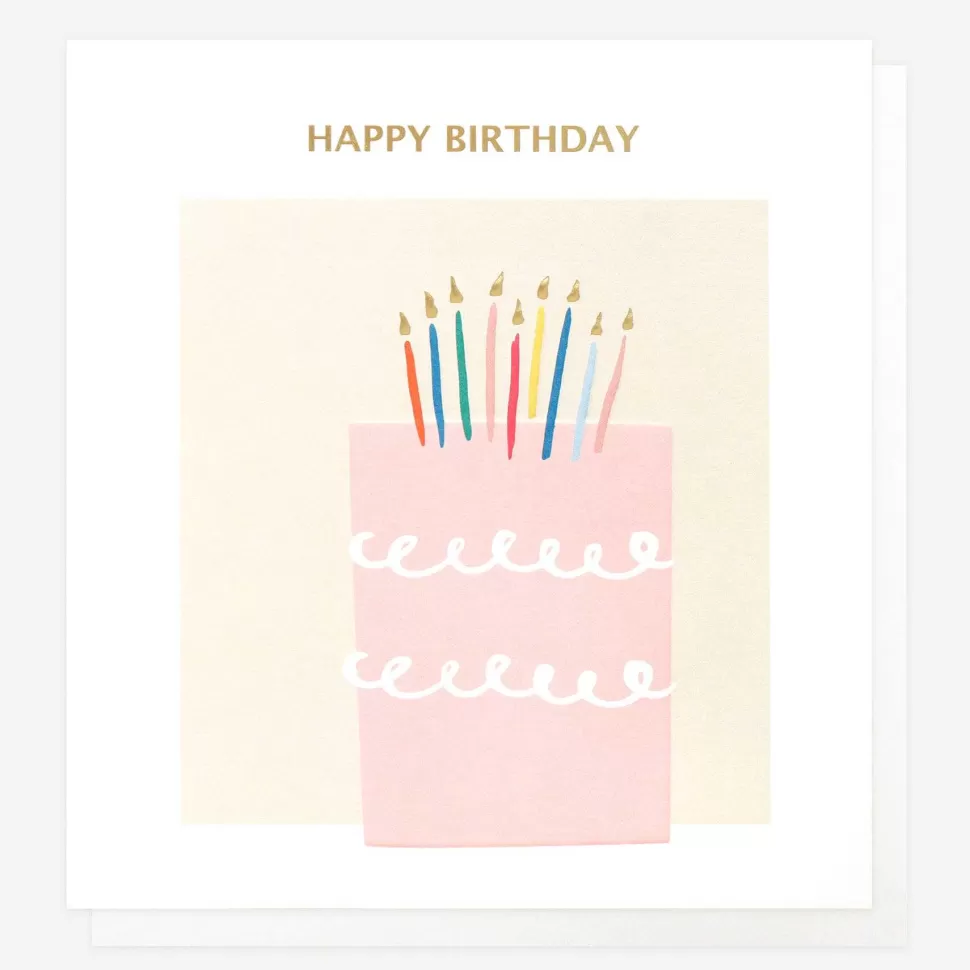 Cheap Cake Birthday Card For Her