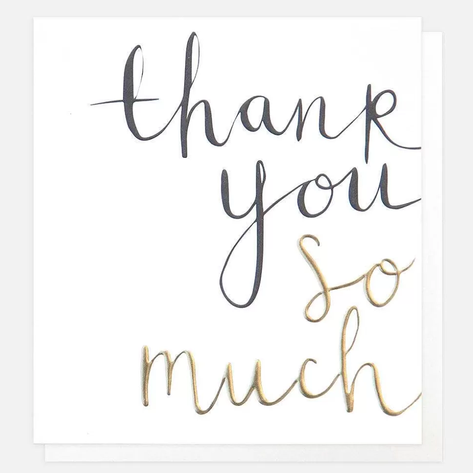 Flash Sale Calligraphy Thank You Card Thank You Cards