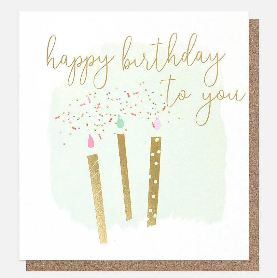 Cheap Candles Happy Birthday Card For Her