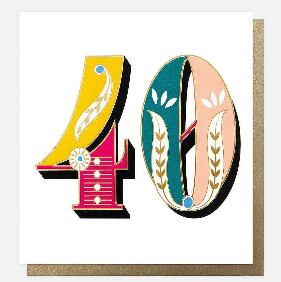 Cheap Carnival 40Th Birthday Card By Age