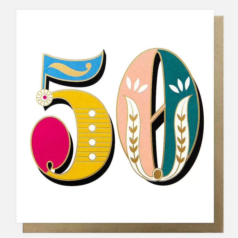Flash Sale Carnival 50Th Birthday Card By Age