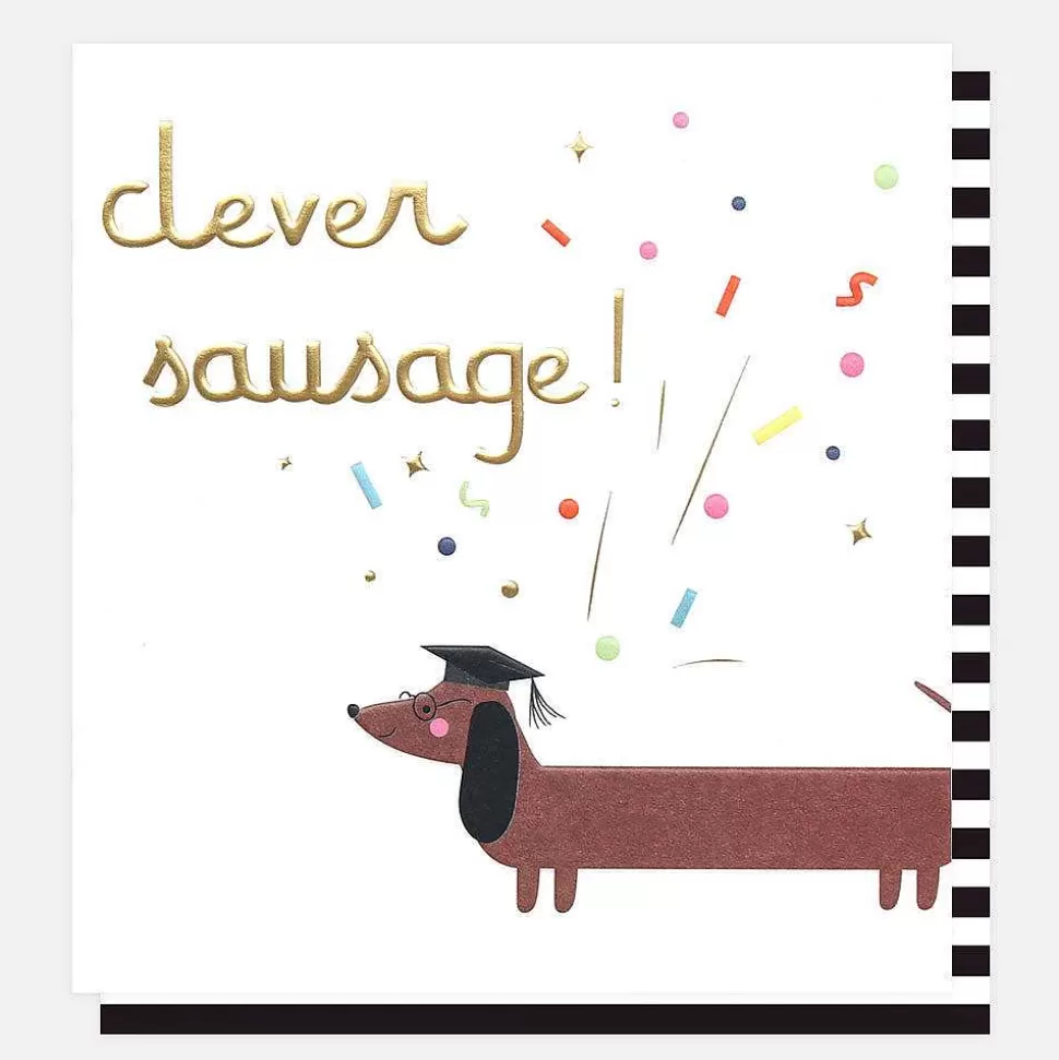 Cheap Clever Sausage Congratulations Graduation Card Congratulations Cards