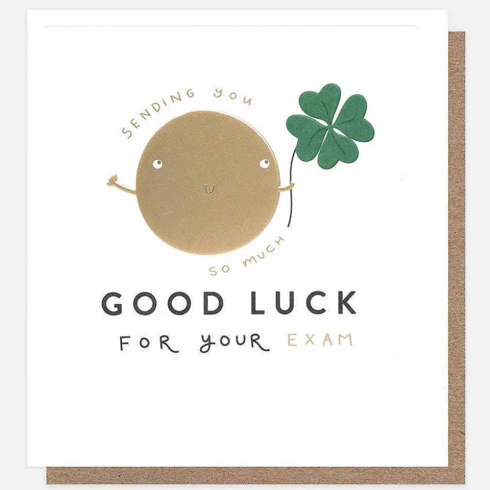 Sale Clover Exam Good Luck Card Exam & Graduation Cards