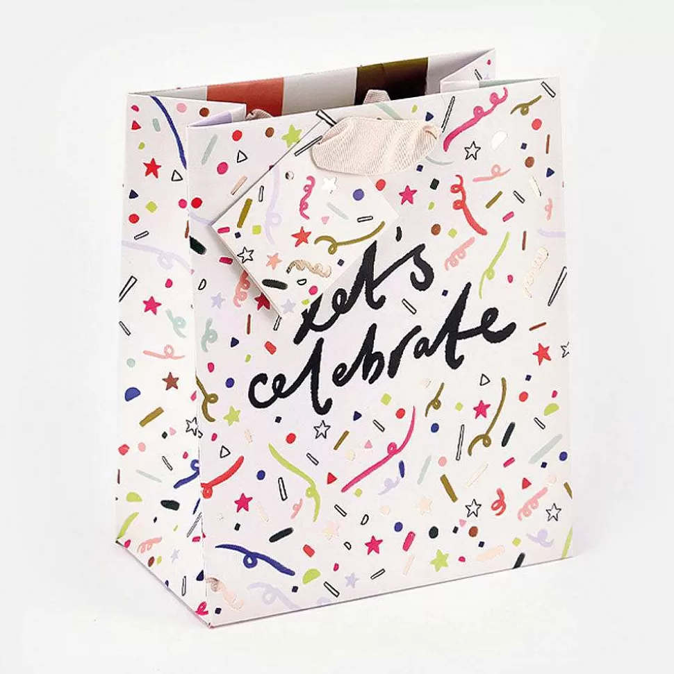 Best Confetti Let's Celebrate Medium Gift Bag Gift Bags