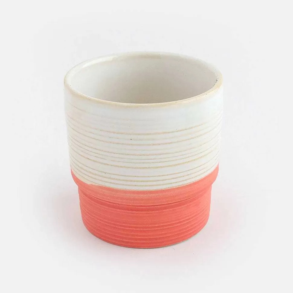 Outlet Coral Mini Plant Pot Home Office