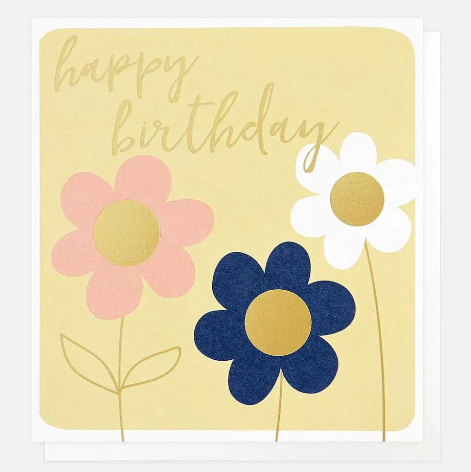 Best Sale Daisies Birthday Card For Her