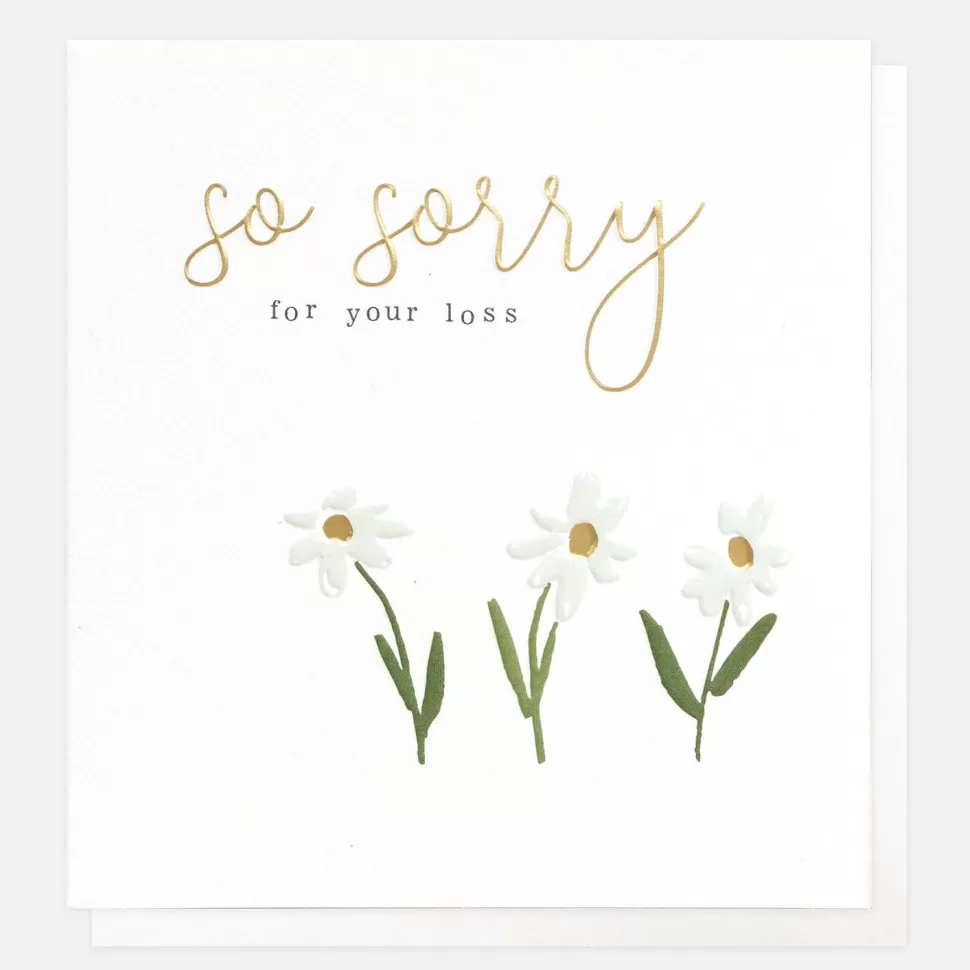 Cheap Daisies Sorry For Your Loss Sympathy Card Sympathy Cards