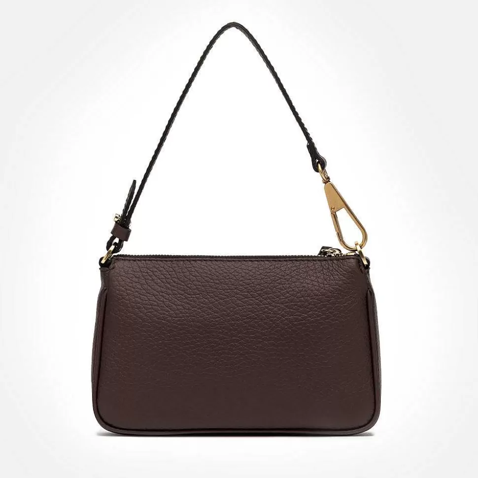 Store Dark Brown Leather Brooke Bag Handbags