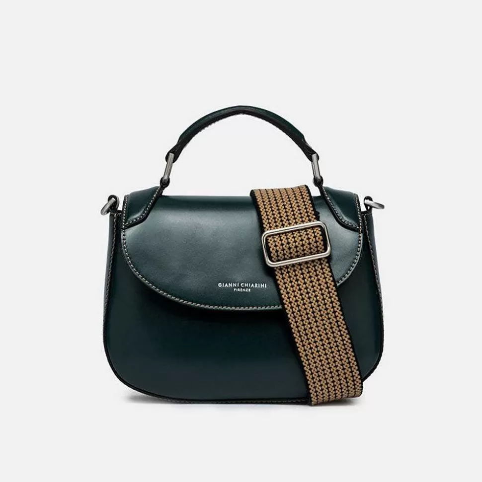 Flash Sale Dark Green Leather Grace Bag Crossbody Bags