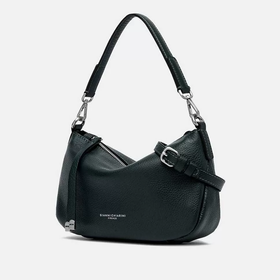 Store Deep Green Leather Nadia Bag Colourful Bags