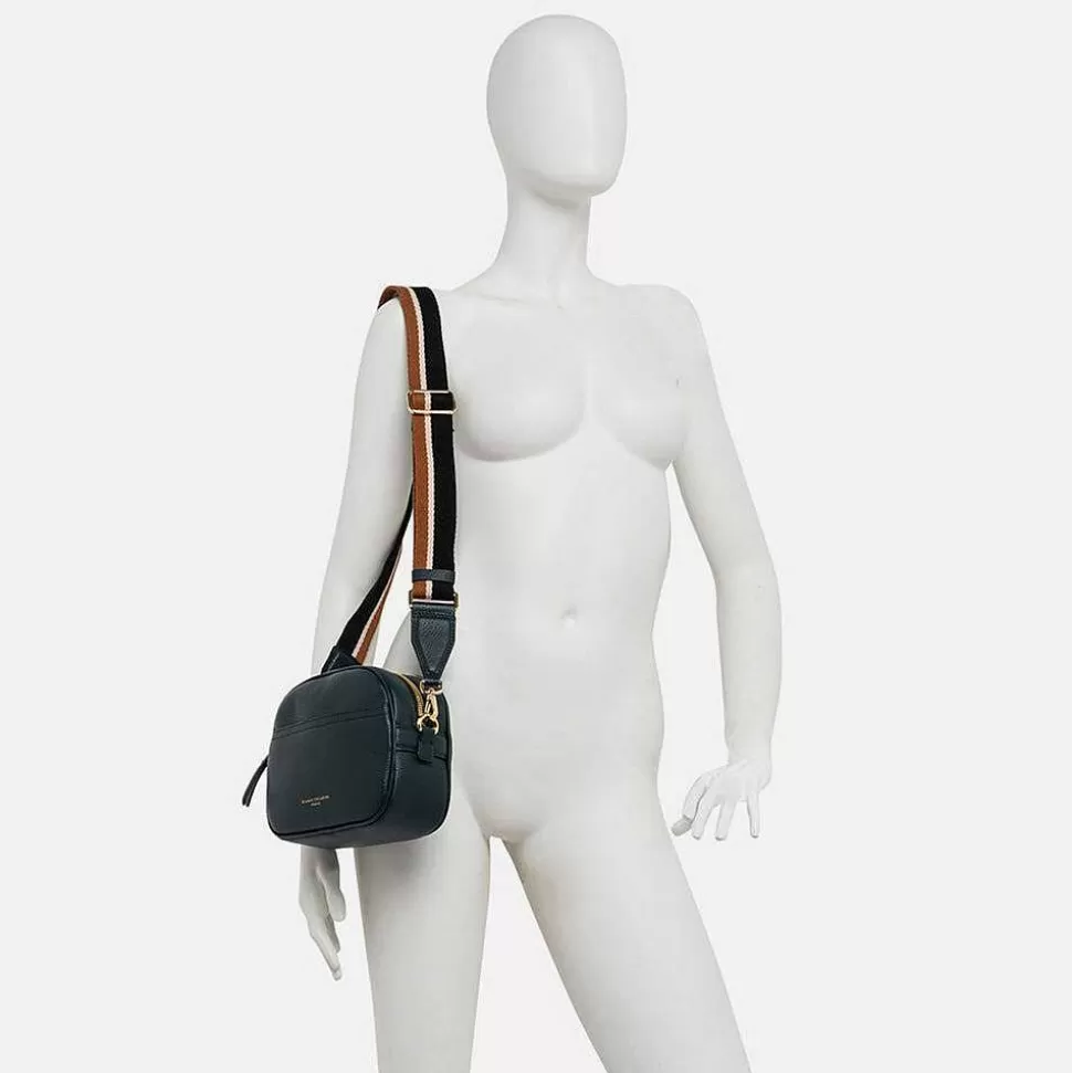 New Deep Green Leather Nina Camera Bag Colourful Bags