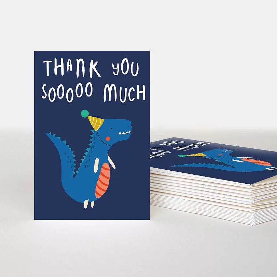 Hot Dino Thank You Notecards Pack Of 10 Thank You Cards