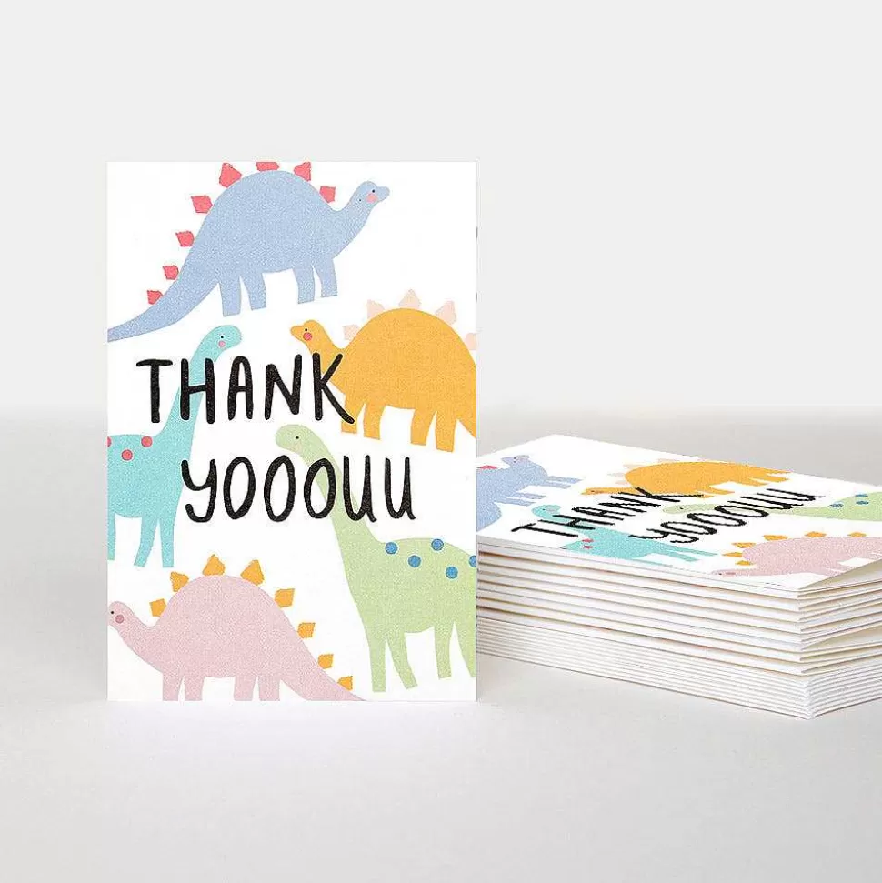 Store Dinosaur Thank You Notecards Pack Of 10 Thank You Cards