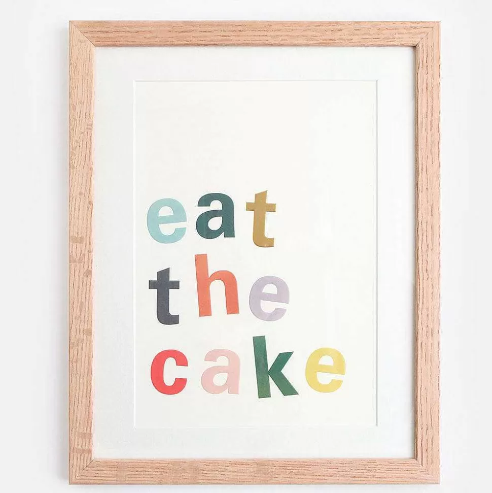 Cheap Eat The Cake Wall Art Wall Art