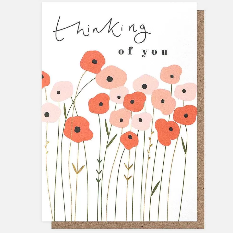 Fashion Fleur Thinking Of You Card Sympathy Cards