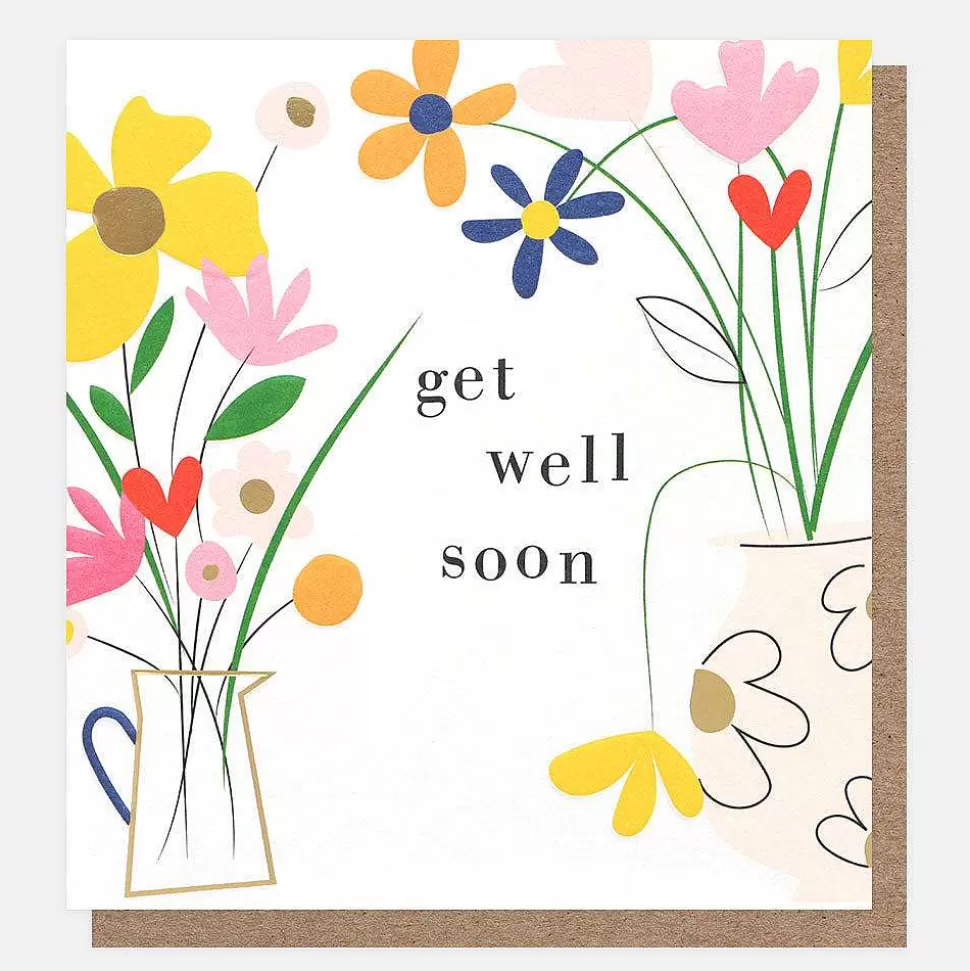 Fashion Floral Get Well Soon Card Get Well Soon Cards