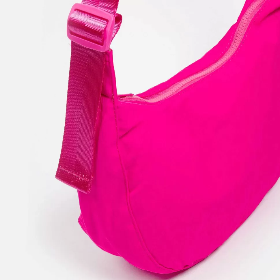 Cheap Fuchsia Pink Nylon Crossbody Bag Colourful Bags