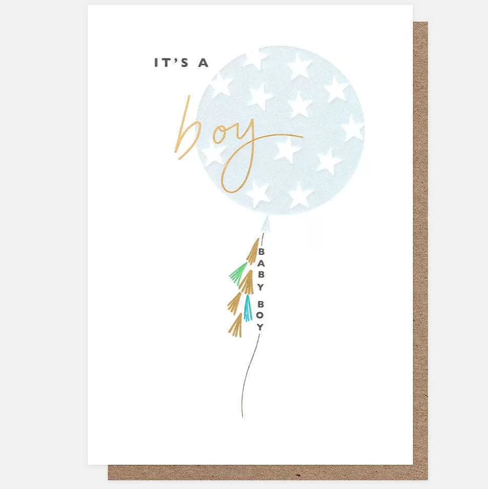 Flash Sale Giant Balloon New Baby Boy Card New Baby Cards