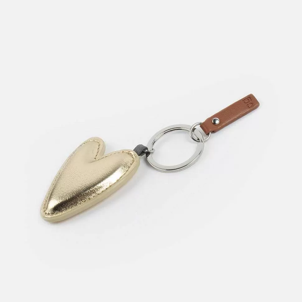 Best Gold Heart Keyring Keyrings & Bag Charms