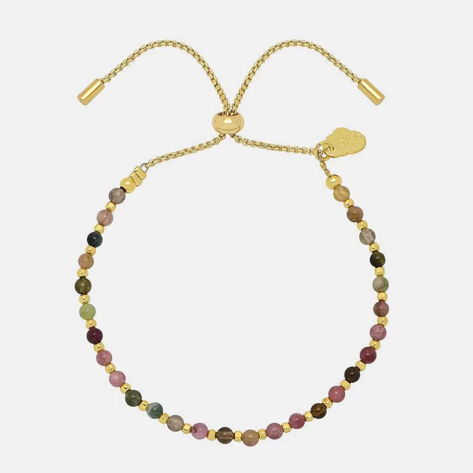 Clearance Gold Plated Tourmaline Amelia Bracelet Bracelets