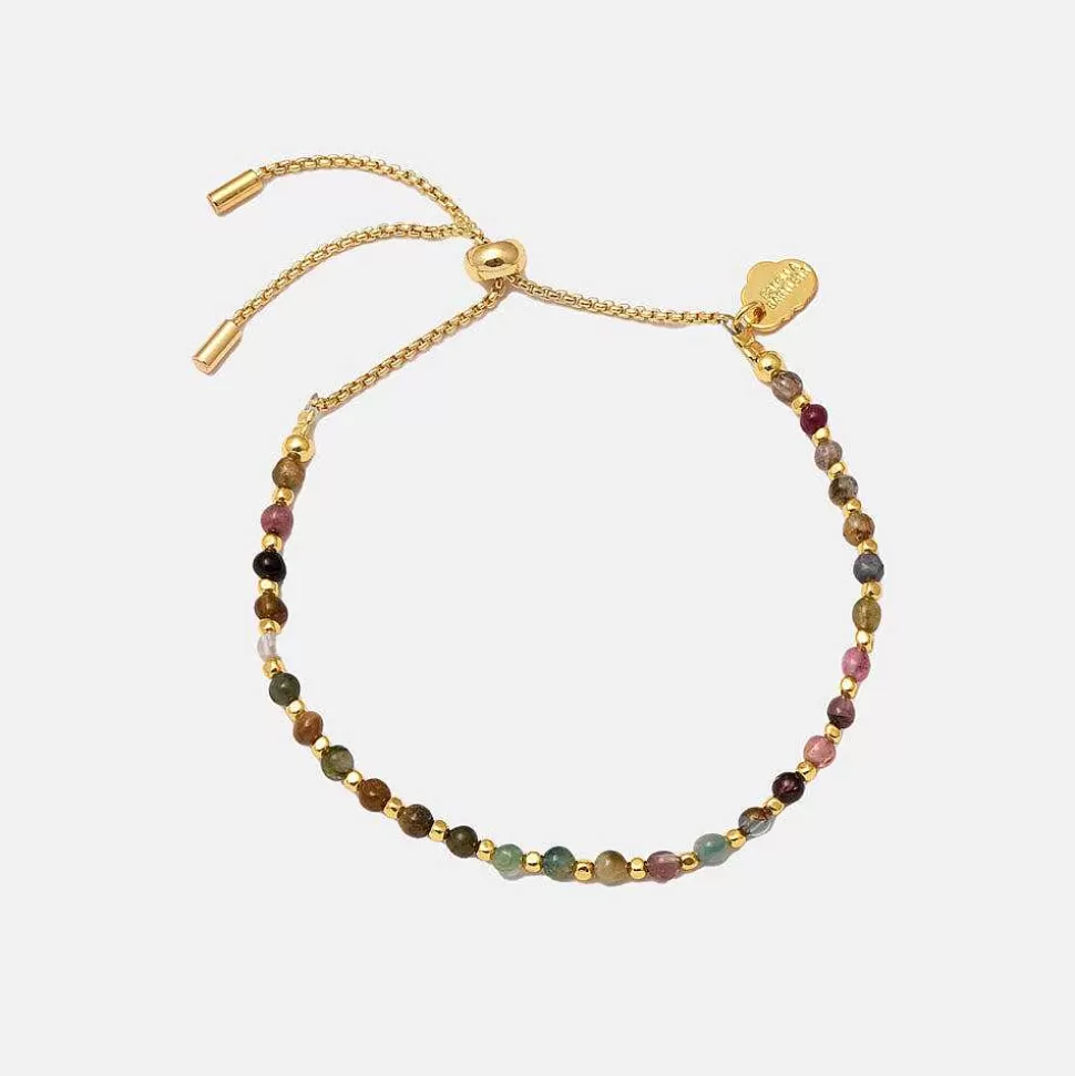 Clearance Gold Plated Tourmaline Amelia Bracelet Bracelets