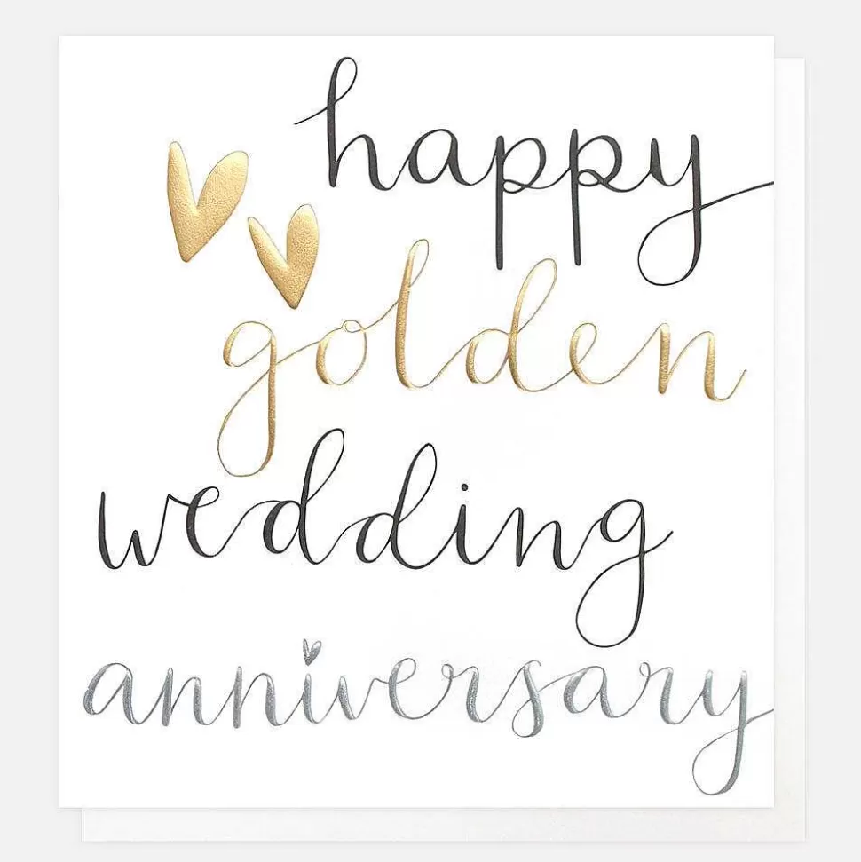 Store Golden Wedding Anniversary Card Anniversary Cards
