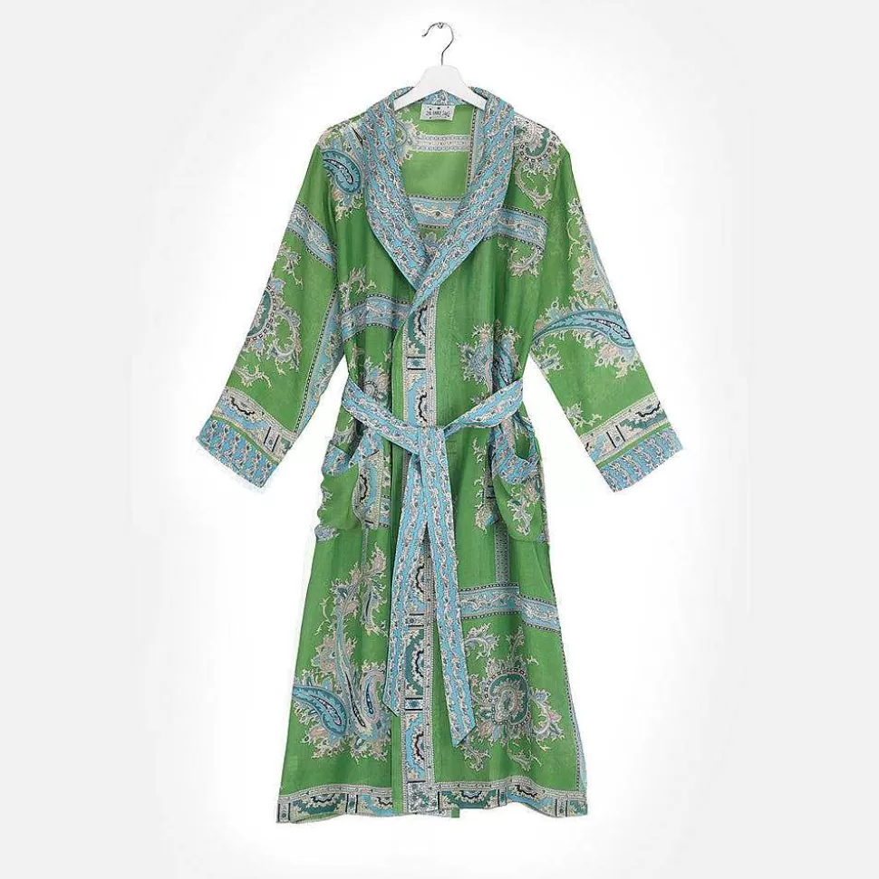 Fashion Green Handkerchief Lightweight Gown Dressing Gowns