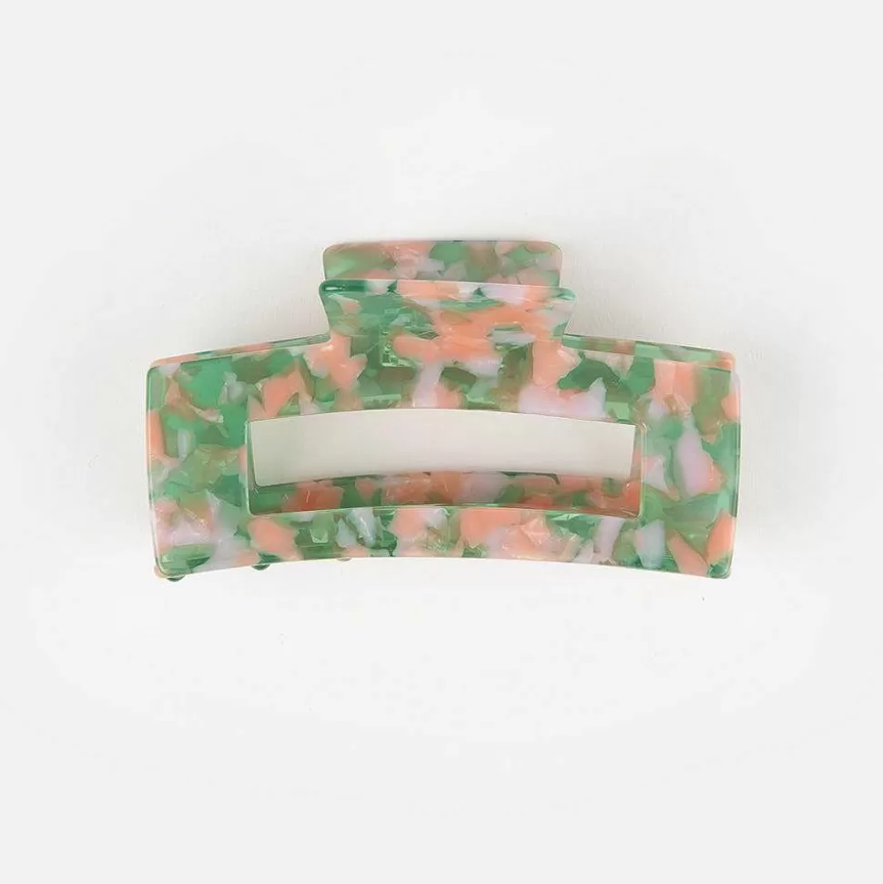 Cheap Green 'spring In France' Hair Claw Hair Clips, Grips & Claws