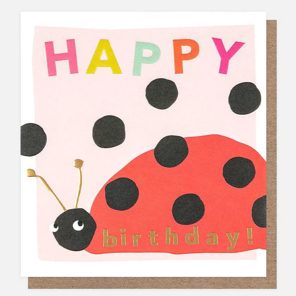Cheap Happy Birthday Ladybird Birthday Card New Cards