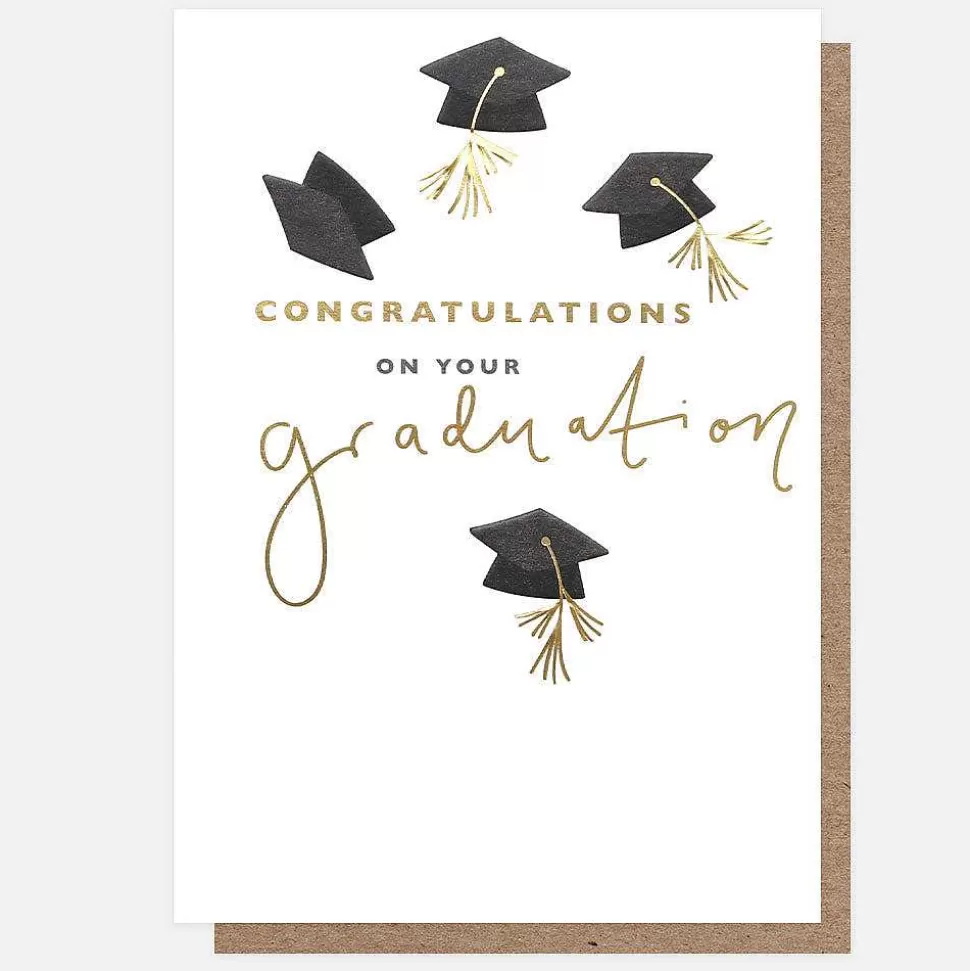 Cheap Hats Congratulations Graduation Card Exam & Graduation Cards