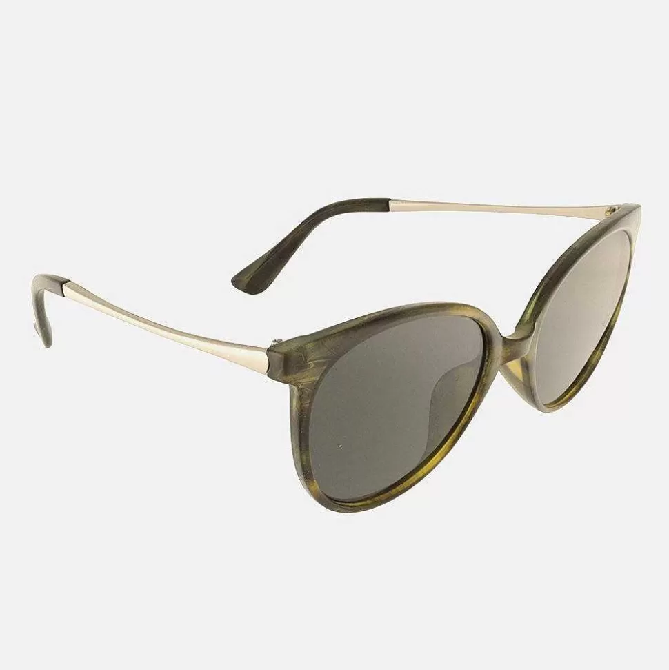 Outlet Havana Green Angele Sunglasses Sunglasses