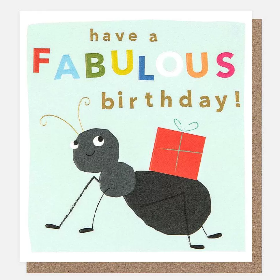 Discount Have A Fabulous Birthday Ant Birthday Card New Cards